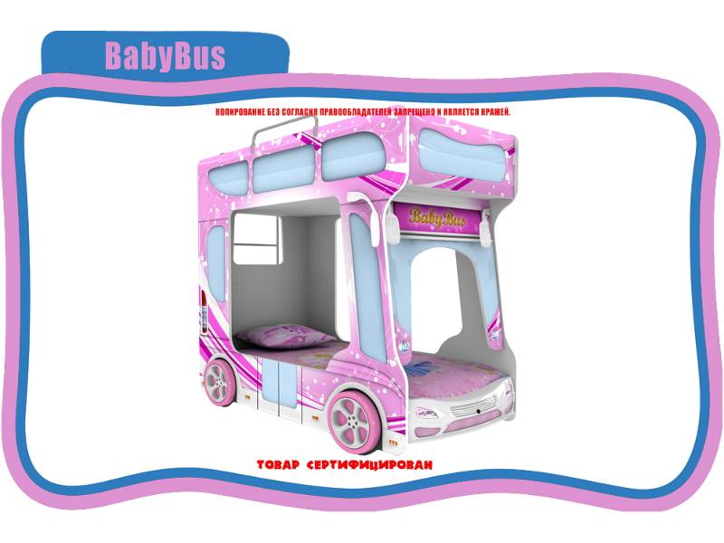 кровать детская baby bus в Уфе