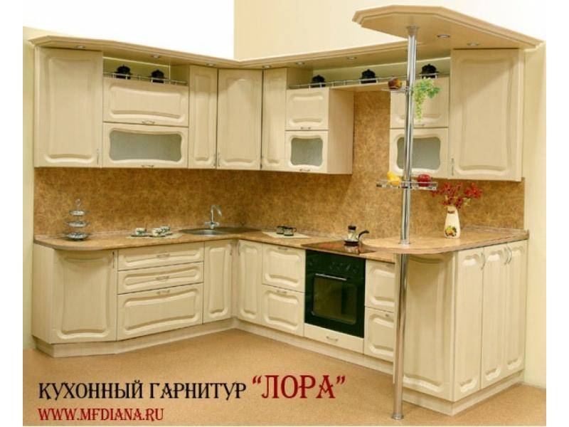 кухня угловая лора в Уфе