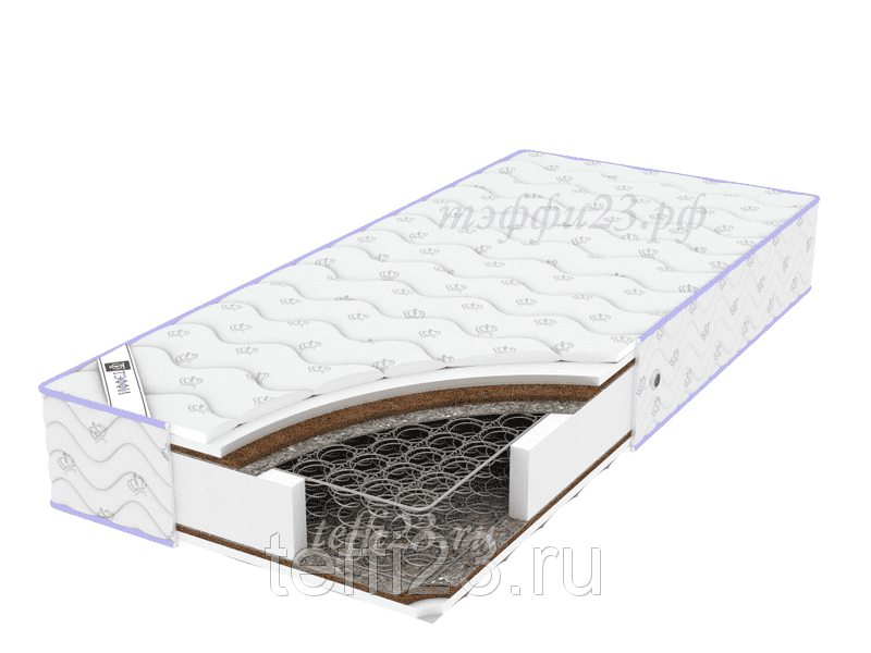 матрас на пружинном блоке боннель кокос сезон в Уфе