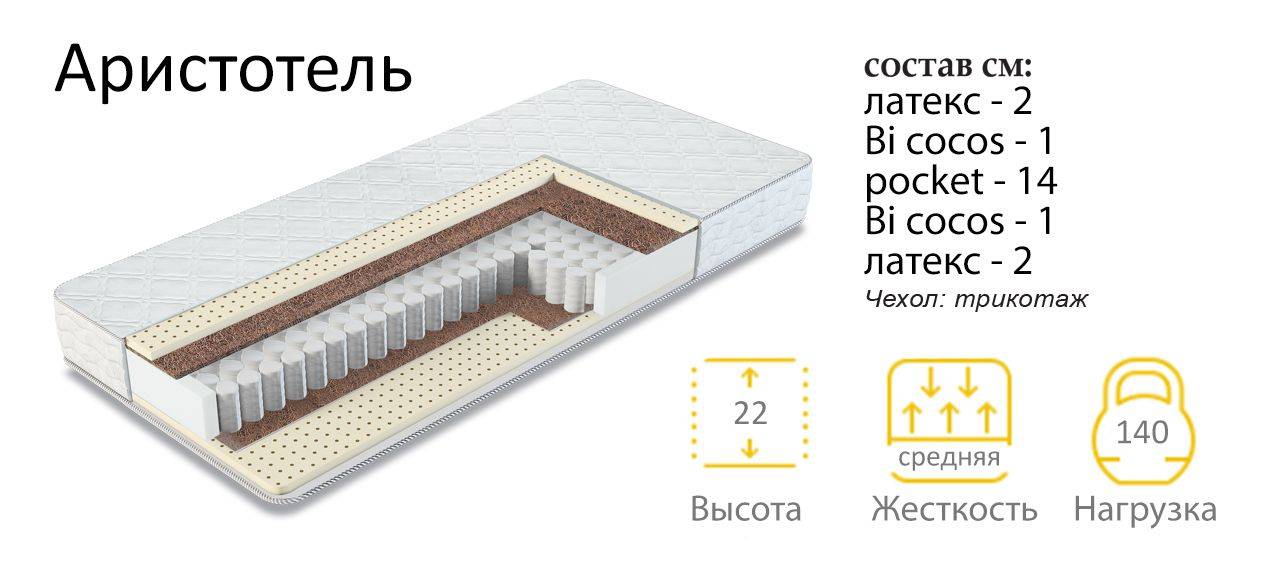 матрас аристотель в Уфе