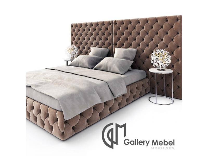 кровать с большим изголовьем letto gm 12 в Уфе