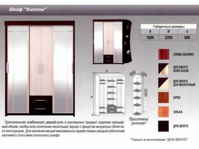 шкаф хилтон в Уфе