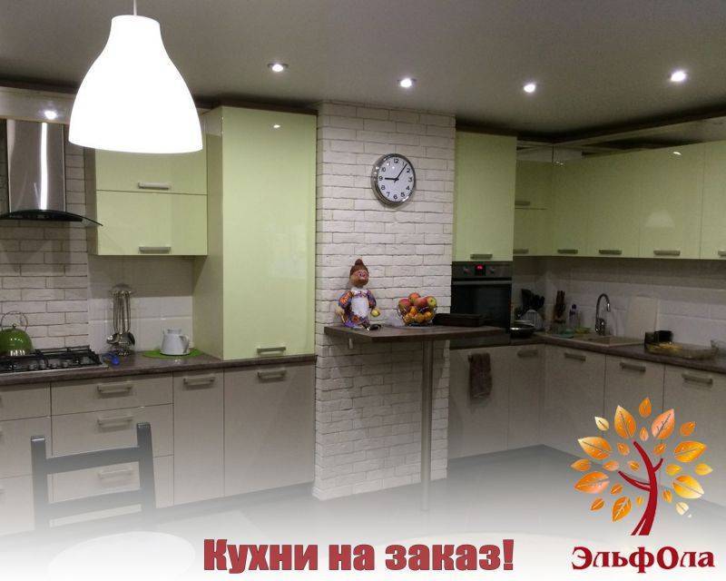 угловая кухня в Уфе