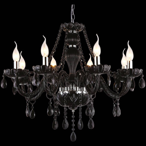 подвесная люстра arte lamp teatro a3964lm-8bk в Уфе