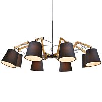 подвесная люстра arte lamp pinoccio a5700lm-8bk в Уфе