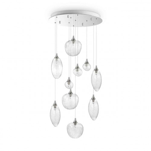 подвесная люстра ideal lux baco sp10 cromo в Уфе