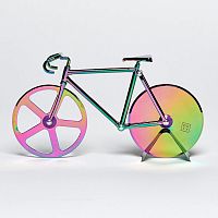 нож для пиццы из нержавеющей стали the fixie, радужный в Уфе