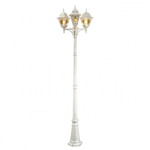 садово-парковый светильник arte lamp berlin a1017pa-3wg в Уфе