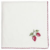 салфетка strawberry red w/embroidery в Уфе