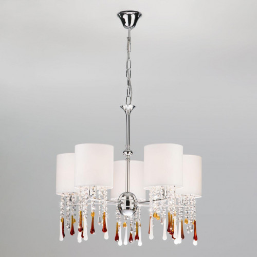 подвесная люстра bogates glamour 300/5 strotskis в Уфе