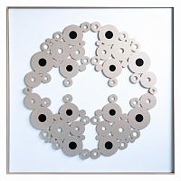 панно-картина на стену oval white в Уфе