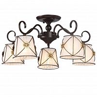 потолочная люстра arte lamp 72 a5495pl-5br в Уфе