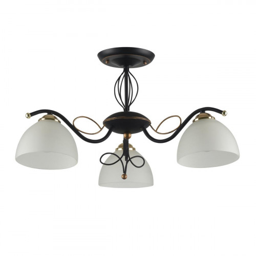 потолочная люстра idlamp ragia 554/3pf-blackpatina в Уфе