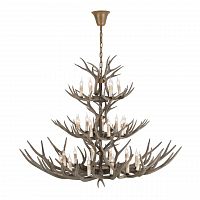 подвесная люстра st luce renna sl154.703.27 коричневая в Уфе