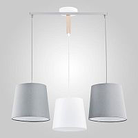 подвесная люстра tk lighting 1279 balance серая в Уфе