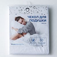 чехол защитный на подушку с мембраной blue sleep hybrid 050*070 в Уфе