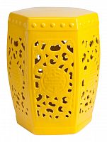 керамический столик-табурет design stool yellow в Уфе