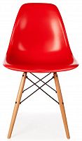 стул классический dsw красный (eames style) в Уфе