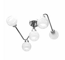 потолочная люстра idlamp agostina 361/5a-whitechrome в Уфе