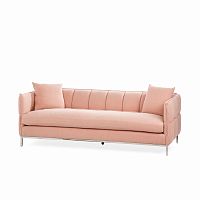 диван casper sofa прямой розовый в Уфе