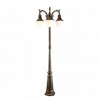 садово-парковый светильник arte lamp vienna a1317pa-3bn в Уфе