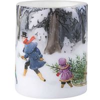 свеча большая elsa beskow рождественское дерево, 12х10 см в Уфе
