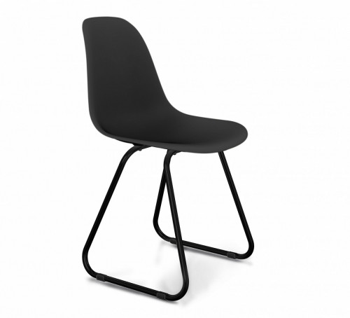 стул dsr черный s38 (eames style) в Уфе