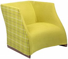 кресло vivienne armchair yellow checkerboard в Уфе