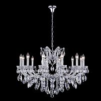 подвесная люстра crystal lux hollywood sp12 chrome в Уфе