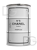 декоративная бочка- шкаф chanel №5 white l в Уфе