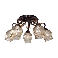 потолочная люстра idlamp brauni 474/5pf-blackpatina в Уфе