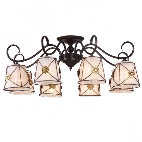 потолочная люстра arte lamp 72 a5495pl-8br в Уфе