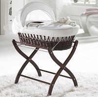 колыбель-переноска gift wicker moses basket темная, белое белье в Уфе