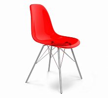 стул dsr красный s37 (eames style) в Уфе