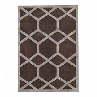 ковер ashton cocoa 150x220 коричневый в Уфе