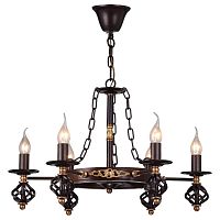 подвесная люстра arte lamp cartwheel a4550lm-6ck в Уфе