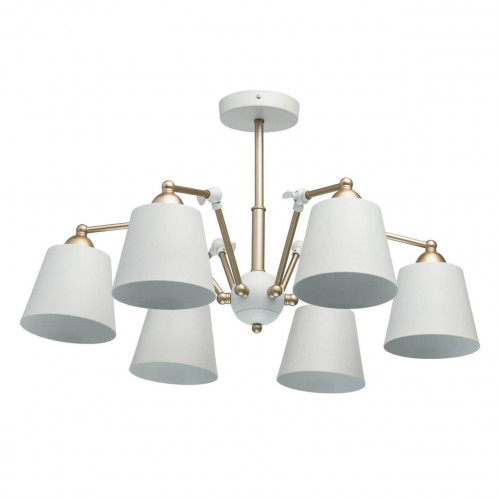 потолочная люстра mw-light таун 6 691011906 белая в Уфе