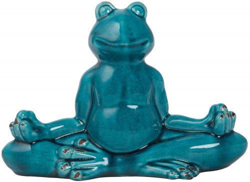 декор frog blue meditation в Уфе