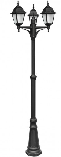 садово-парковый светильник arte lamp bremen a1017pa-3bk в Уфе