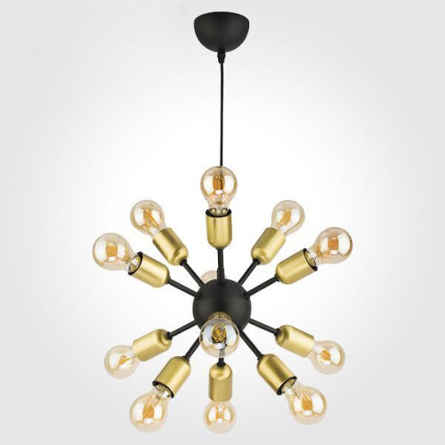 подвесная люстра tk lighting 1469 estrella black в Уфе