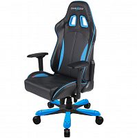 кресло геймерское dxracer king ks57 черно-синее в Уфе