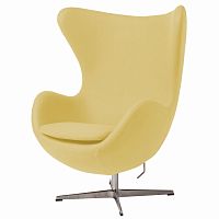 кресло egg chair желтое в Уфе