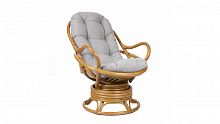 кресло-качалка swivel rocker коричневый в Уфе