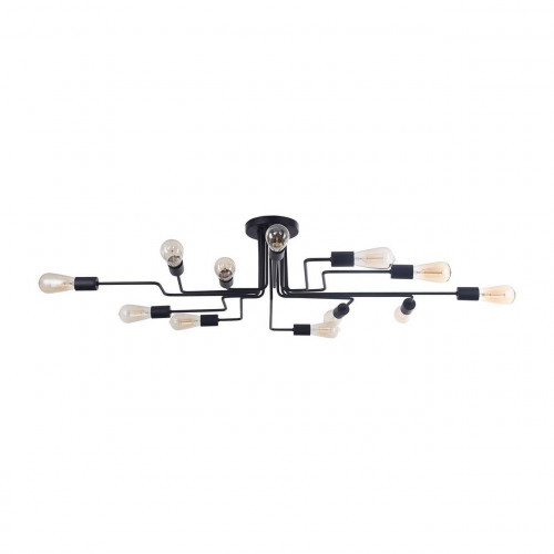 потолочная люстра maytoni gilbert t532cl-12b черная в Уфе