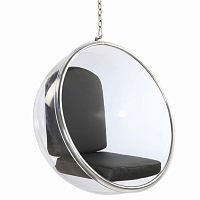 кресло bubble chair черное в Уфе