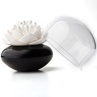 контейнер для хранения ватных палочек lotus черный-белый в Уфе