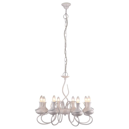 подвесная люстра arte lamp vaso a6819lm-8wh в Уфе