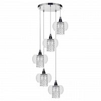 дизайнерская подвесная люстра spot light cordia 1192528 хром в Уфе