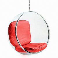 кресло bubble chair красное в Уфе