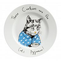 тарелка these cookies are the cat's pyjamas в Уфе